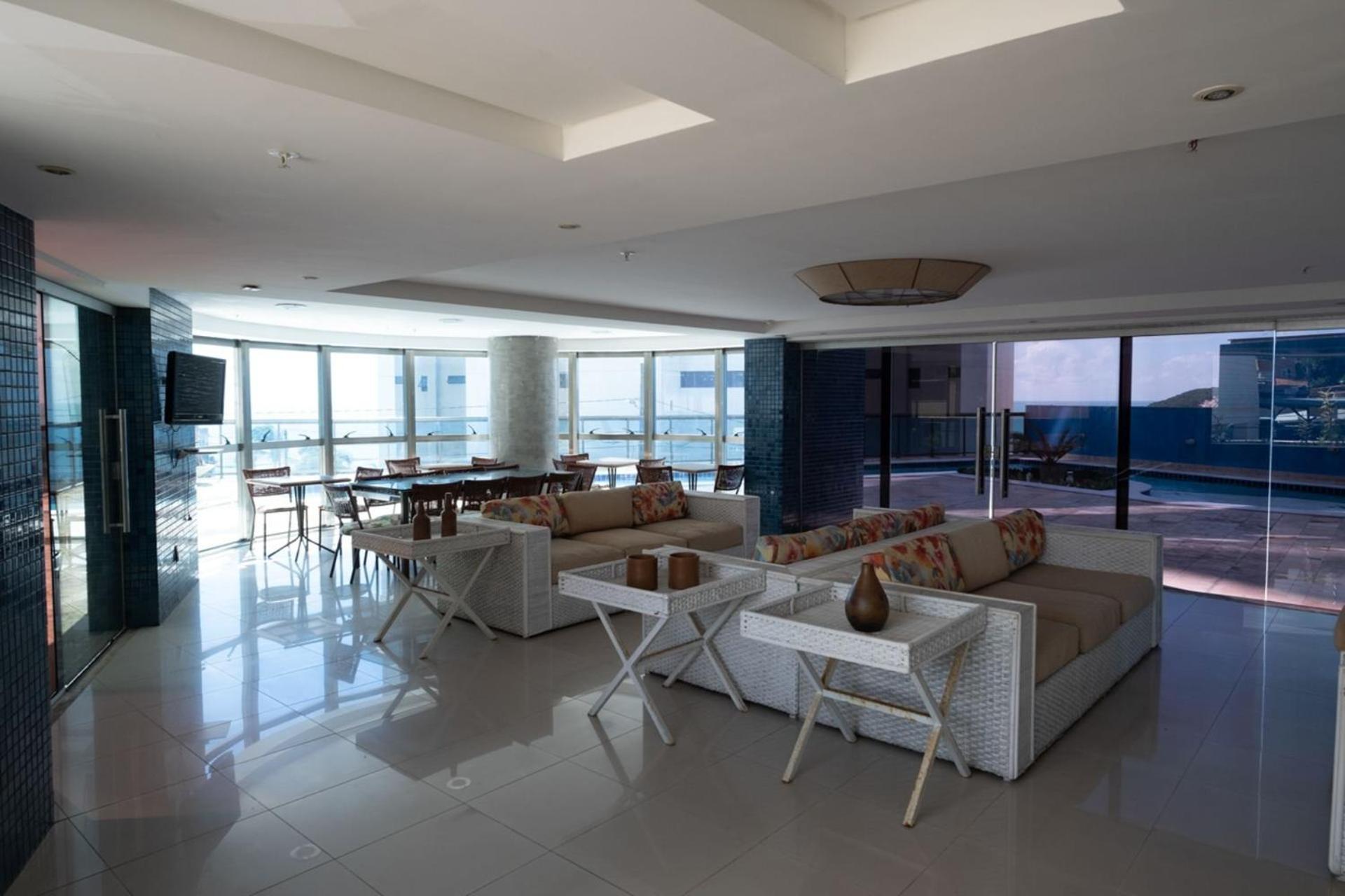 Flat Com 2 Quartos E Vista Mar Da Praia De Pontanegra-Wifi 300 Mb-Garagem-Familia-Criancas-Piscina-Pet Friendly Natal Eksteriør billede
