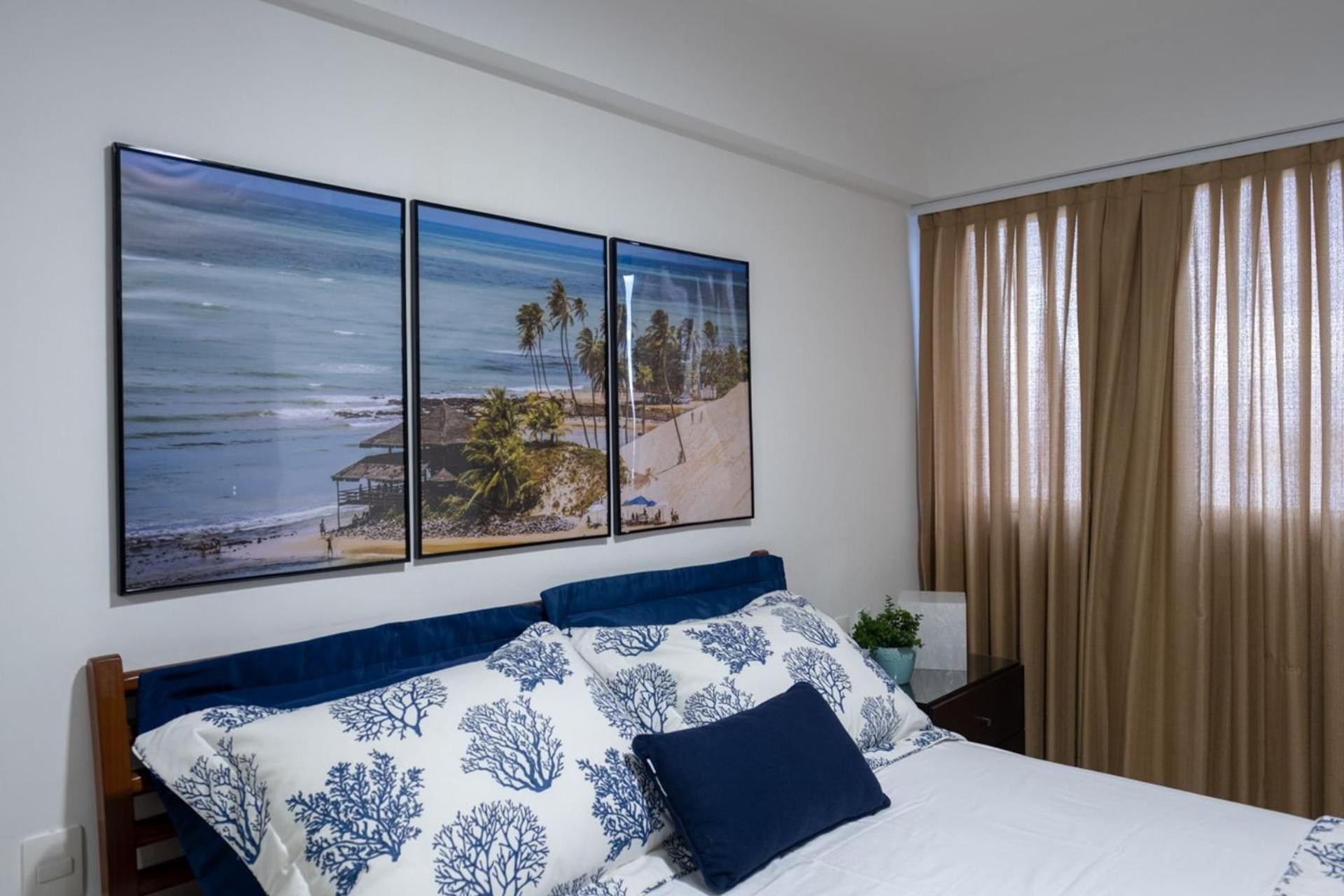 Flat Com 2 Quartos E Vista Mar Da Praia De Pontanegra-Wifi 300 Mb-Garagem-Familia-Criancas-Piscina-Pet Friendly Natal Eksteriør billede