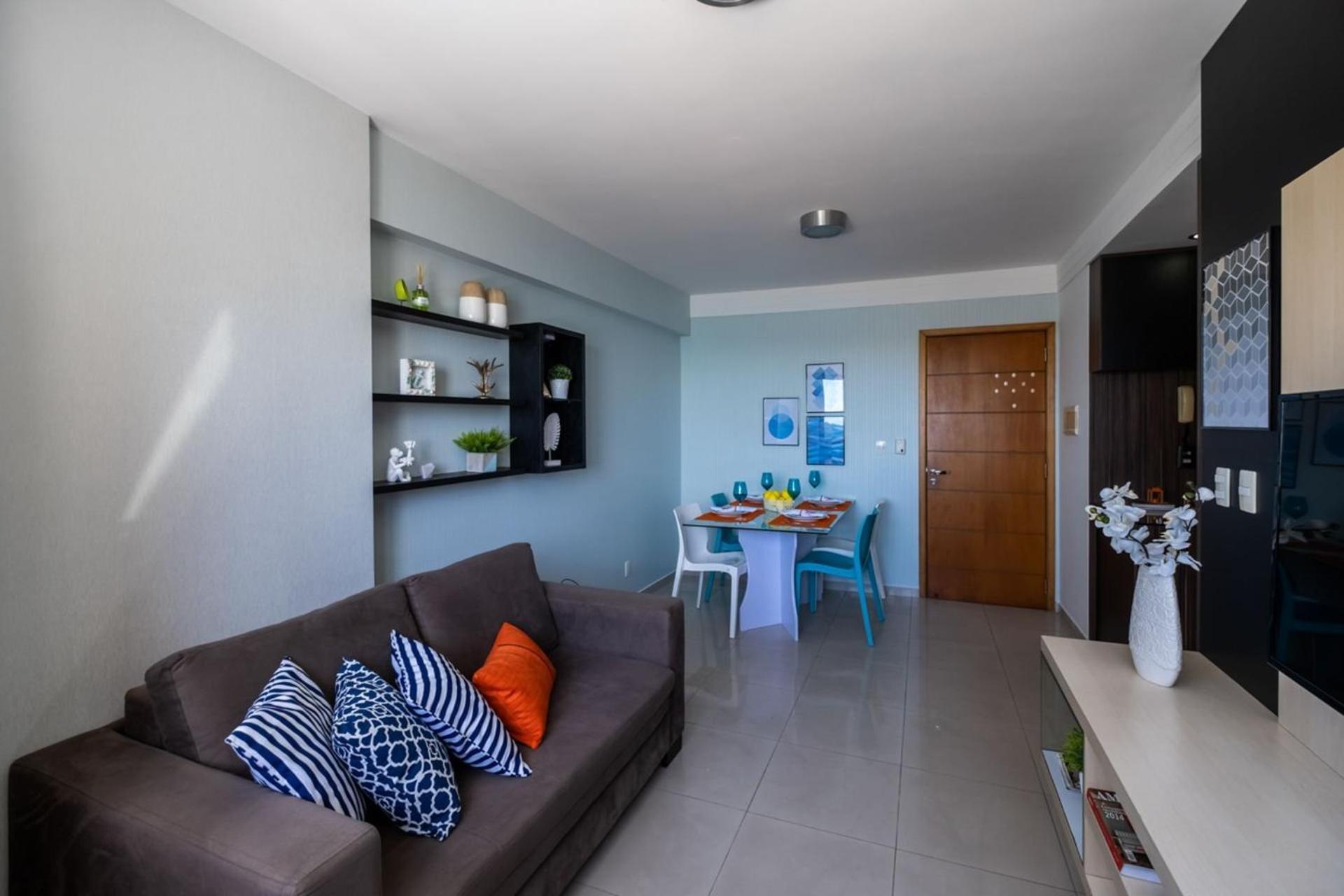 Flat Com 2 Quartos E Vista Mar Da Praia De Pontanegra-Wifi 300 Mb-Garagem-Familia-Criancas-Piscina-Pet Friendly Natal Eksteriør billede