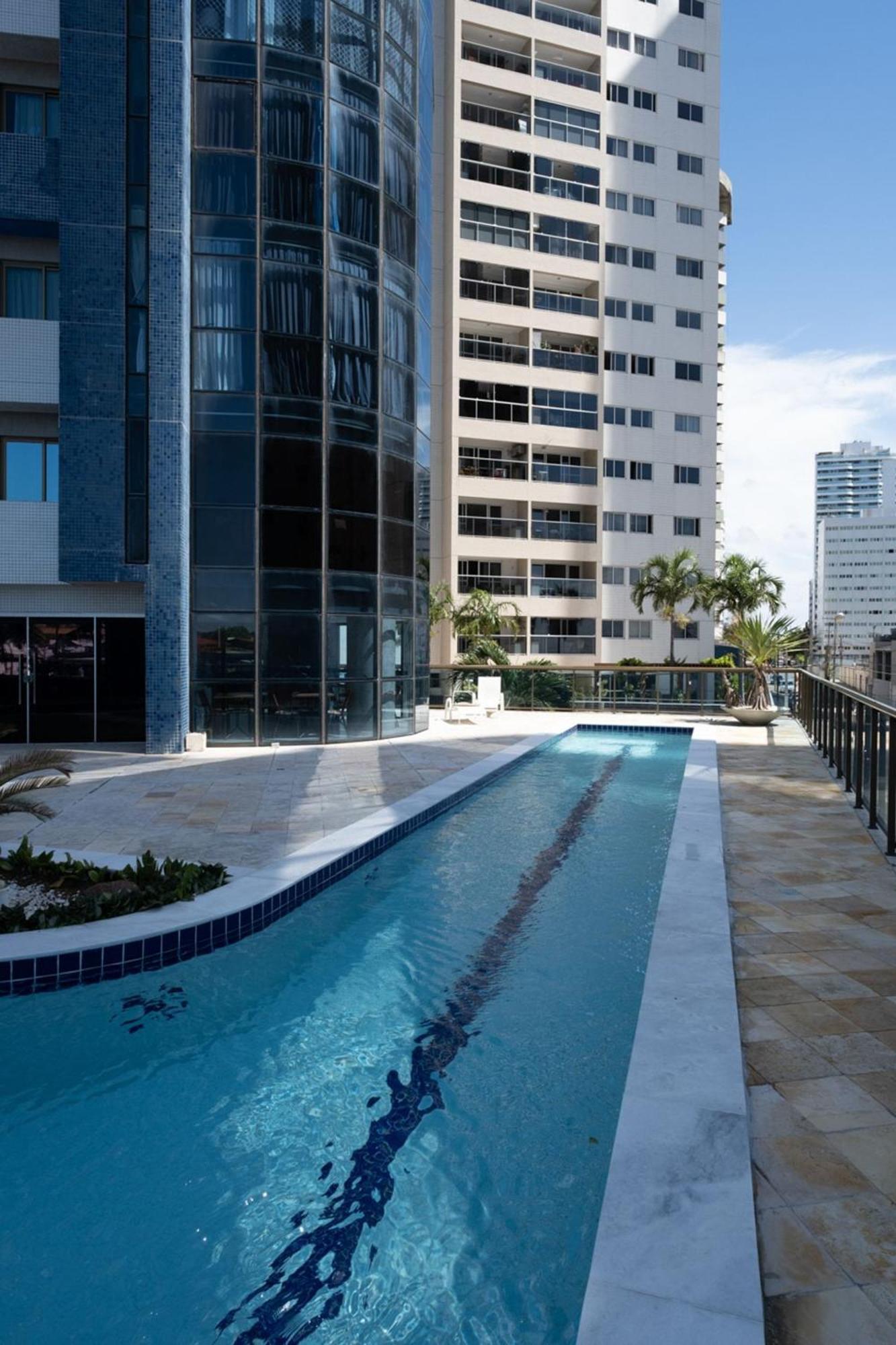 Flat Com 2 Quartos E Vista Mar Da Praia De Pontanegra-Wifi 300 Mb-Garagem-Familia-Criancas-Piscina-Pet Friendly Natal Eksteriør billede